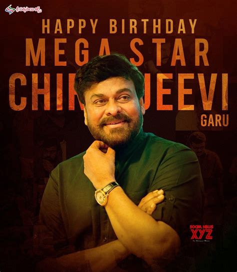 Mega Star Chiranjeevi Birthday Wishes Posters - Social News XYZ | Mega ...