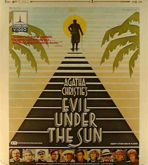 Evil Under the Sun {26351108080} R - Side 1 - CED Title - Blu-ray DVD ...