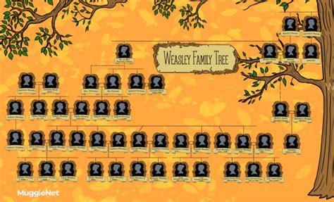 The Weasley Family Tree - Linking Minor Characters