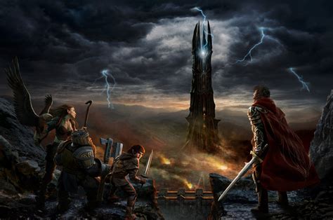 Mordor Fantasy Warriors: HD Wallpaper from The Lord Of The Rings II