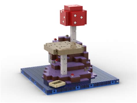 LEGO MOC Minecraft Mushroom Island by LordAlien | Rebrickable - Build ...