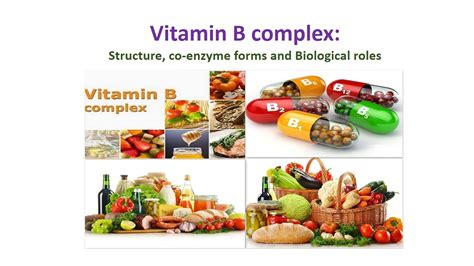 Vitamin B complex: Structure, coenzyme forms and Biological roles ...