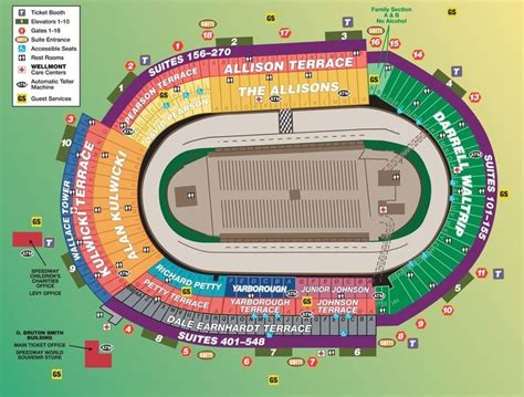 bristol motor speedway seating chart | Bristol motor speedway, Bristol ...