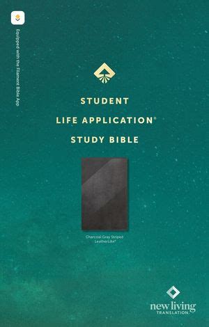 NLT Student Life Application Study Bible (Leatherlike, Charcoal Gray ...