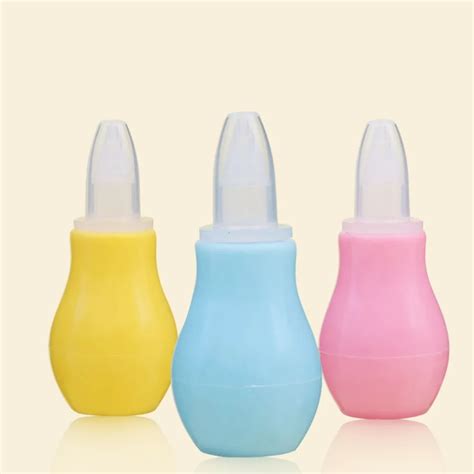 Manual Silicone Nasal Aspirator Nasal Suction Pump Baby Nasal Suction ...