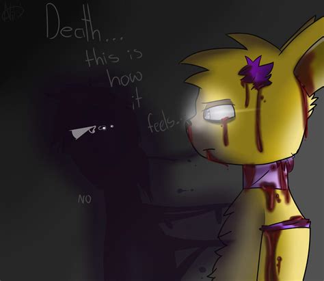 FNAF-Purple guy-Death (WARNING BLOOD) by HoneySparrow on DeviantArt