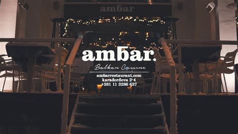 Ambar Restaurant - YouTube