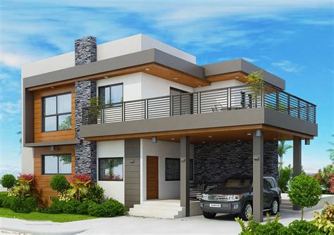 2 Storey Modern House With 4 Bedrooms - Engineering Discoveries | Cout ...