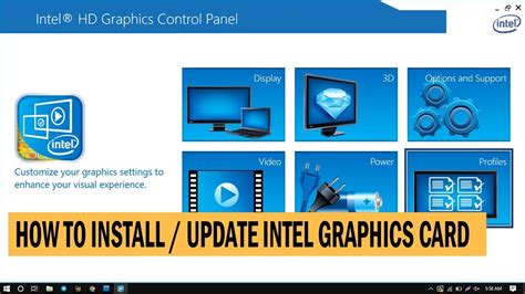 How to manually update intel graphics driver - everydax