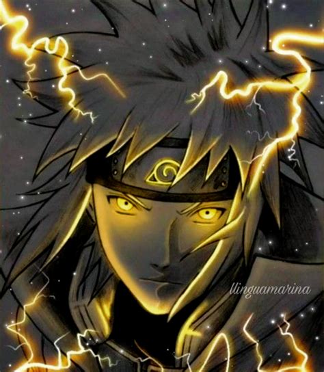 Glow art anime minato namikaze app ibispaint x glowart anime ...