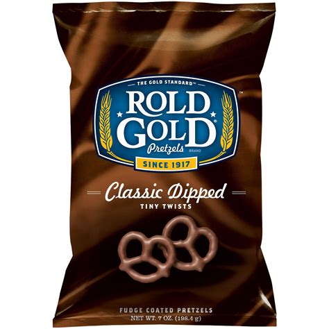 Rold Gold Classic Dipped Fudge Coated Tiny Twists Pretzels, 7 oz ...