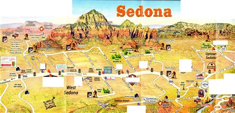 Map Of Sedona Hotels - map : Resume Examples #76YGkggYoL