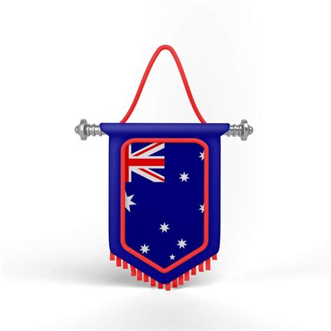 Premium Photo | Australia flag banner