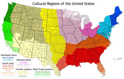 My interpretation of the cultural regions of the U.S. : r/MapPorn