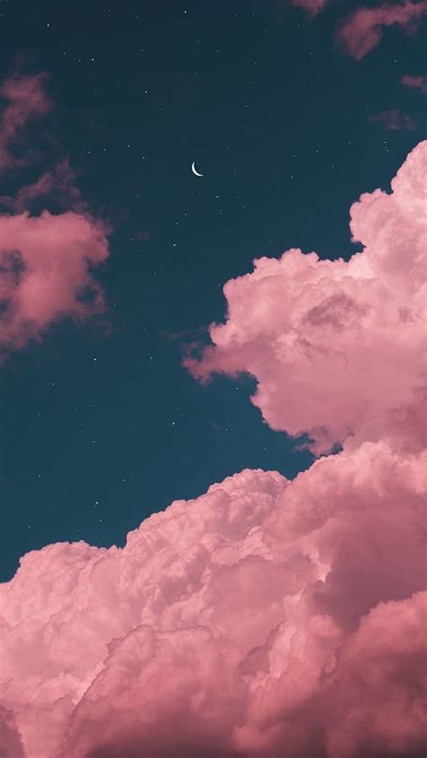 Aesthetic Girly, Pink Clouds, pink, clouds, HD phone wallpaper | Peakpx