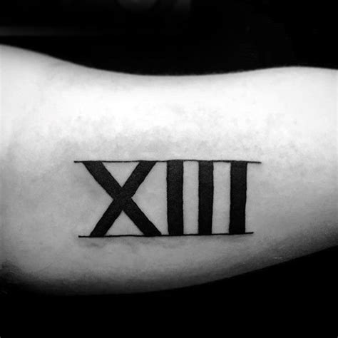 Top 101 Roman Numeral Tattoo Ideas - [2021 Inspiration Guide] | Tattoos ...