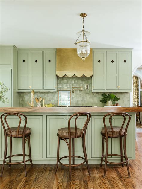 15 Green Kitchen Cabinets That Aren’t All Sage | domino