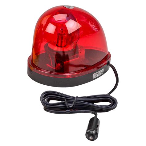 Wolo® 3210-R - Emergency 1™ Red Lens Rotating Warning Light