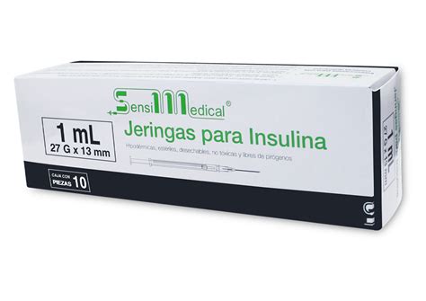 JERINGA INSULINA 10 JERS 27X13MM/1 ML. (LV)