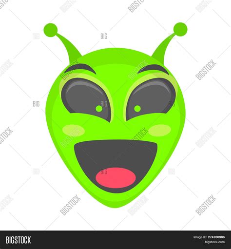 Alien Face Emoji. Image & Photo (Free Trial) | Bigstock