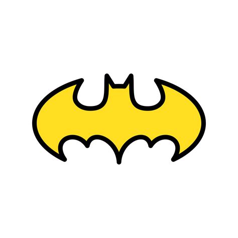 batman logo vector, batman icon free vector 19136481 Vector Art at Vecteezy