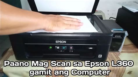 Paano Mag Scan sa Epson L360 gamit ang Computer | Scanner Driver Epson L...