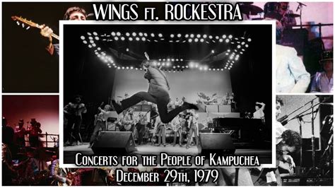 Paul McCartney & Wings ft. Rockestra - Concerts for the People of ...