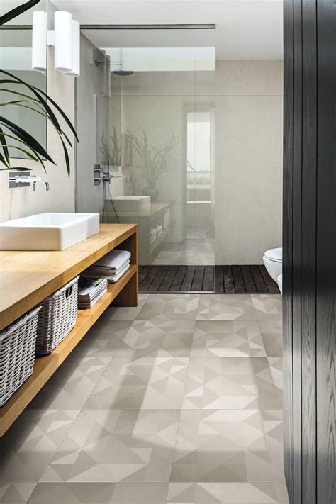 20+ Small Bathroom Floor Tile Ideas - MAGZHOUSE