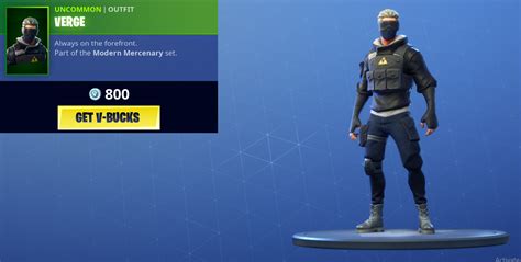 Please add the Verge skin to STW via /r/FORTnITE – FortNite FTW