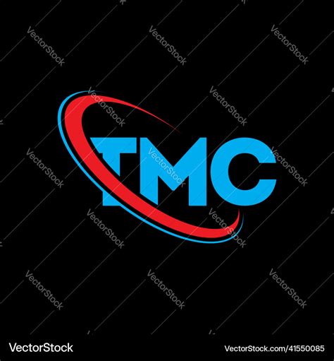 Tmc logo letter design Royalty Free Vector Image