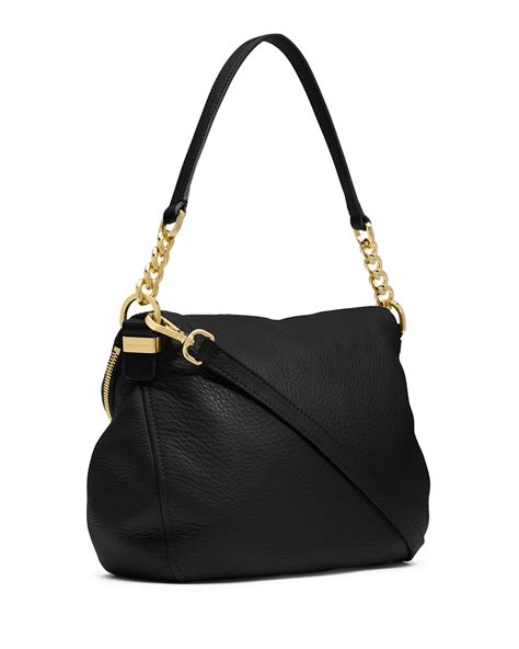 Michael Kors Leather Black Purse | semashow.com