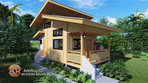 BAHAY KUBO DESIGN | AMAKAN HOUSE IDEAS | 29 SQ.M |4X6.6M. | NATIVE ...