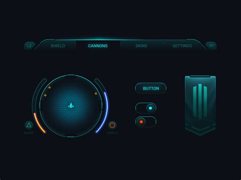 Sci Fi UI Design