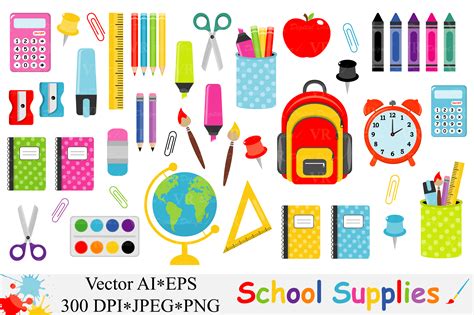 Clipart Free School Supply