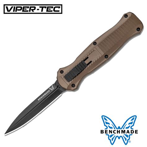 Benchmade Infidel Limited Edition OTF Automatic Knife Burnt Bronze