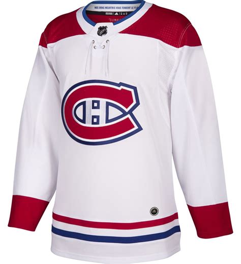 Montreal Canadiens Adidas Authentic Away NHL Hockey Jersey