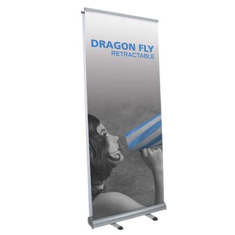 Economy Double Sided Retractable Banner Stand