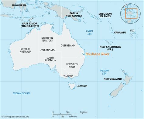 Brisbane River | Australia, Map, & History | Britannica