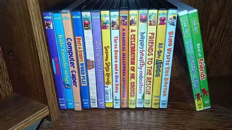 My Elmo S World Sesame Street Vhs Dvd Collection So Far Read ...