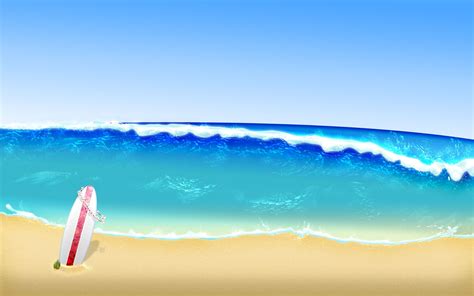 Animated Beach Waves Wallpaper - WallpaperSafari