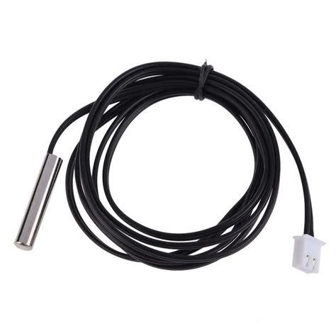 2 m NTC thermistor temperature sensor waterproof probe wire 10 K 1% ...