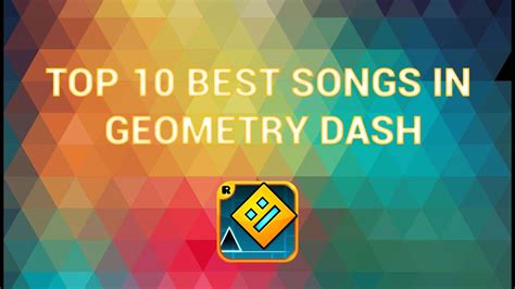 Top 10 - Best Geometry Dash Songs - YouTube