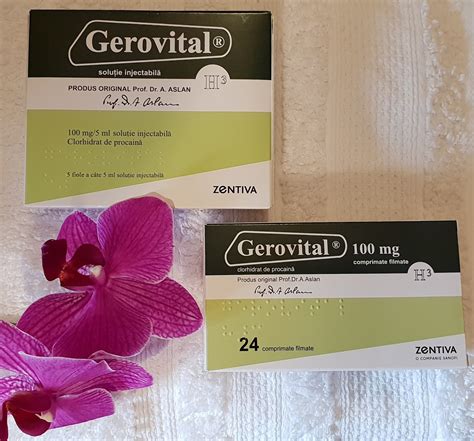 Buy Original Romanian Gerovital H3 Tablets and Injections by Dr Ana ...