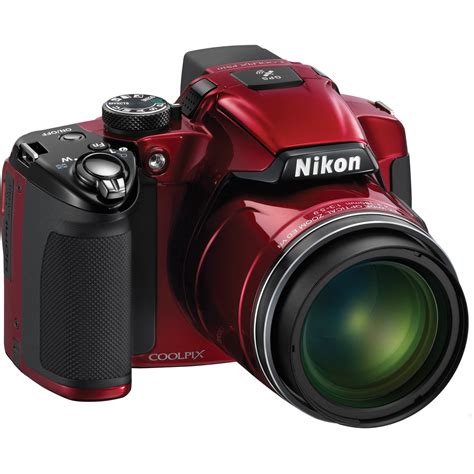 Nikon COOLPIX P510 Digital Camera (Red) 26330 B&H Photo Video