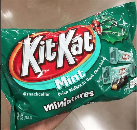 Kit Kat Mint Miniature Bars in 2024 | Sweet snacks recipes, Snack ...