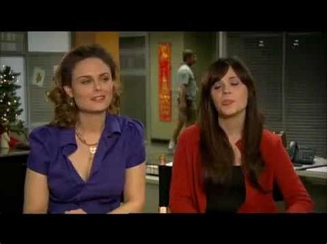 Bones - 5x10 - Emily & Zooey Interview - YouTube