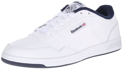 Reebok Men's Club Memt Classic Sneaker White/Collegiate Navy 9.5 D(M ...