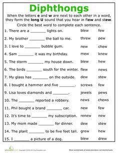 52 Best diphthongs ideas | diphthongs, phonics, phonics activities