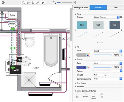 Creating a Residential Plumbing Plan | ConceptDraw HelpDesk