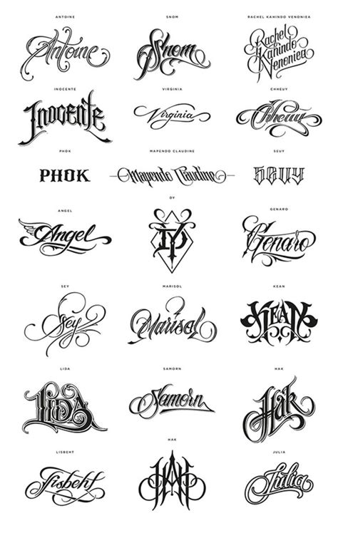 Tattoo Letter Designs For Men